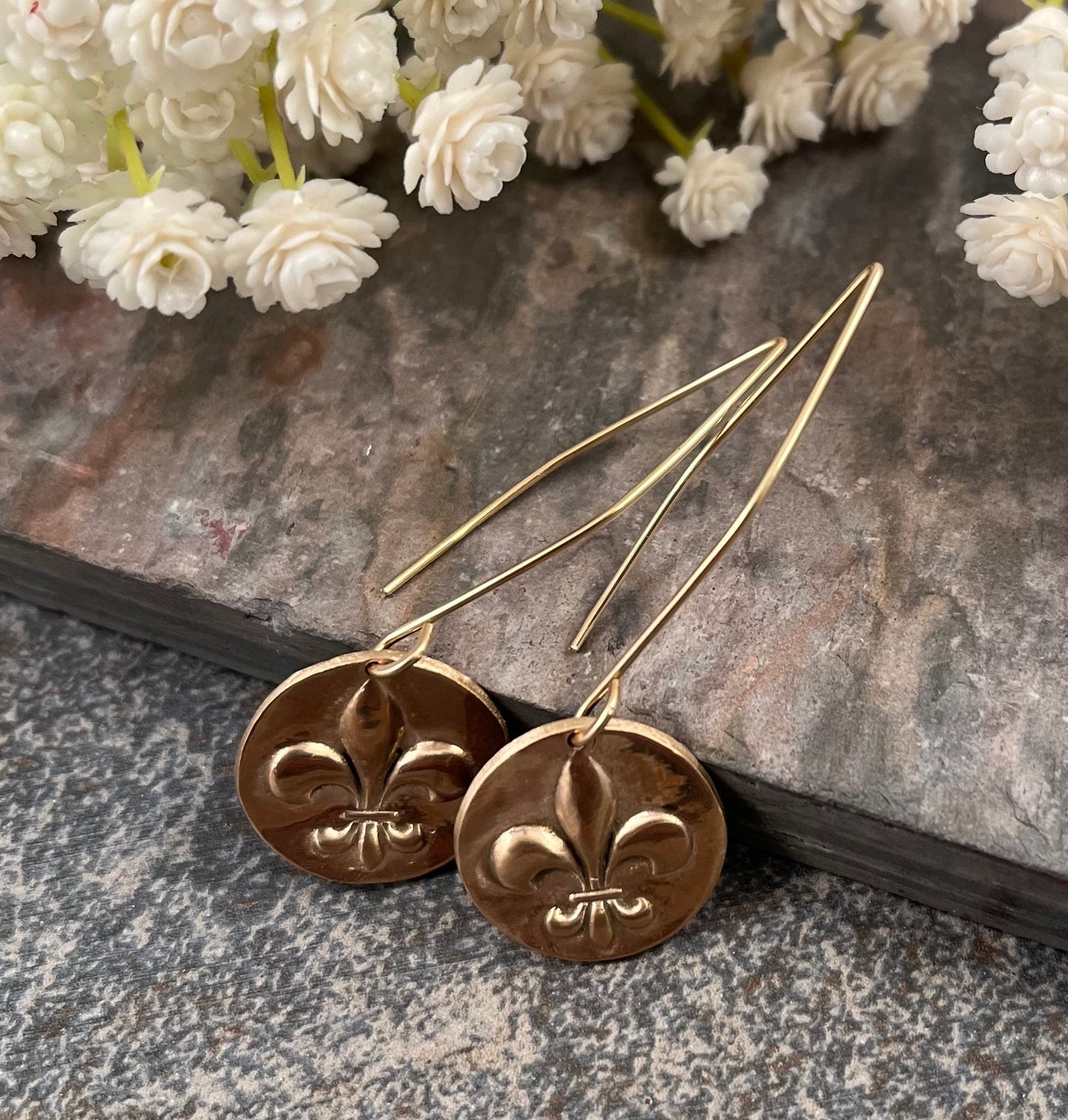 Fleur de Lis Earrings