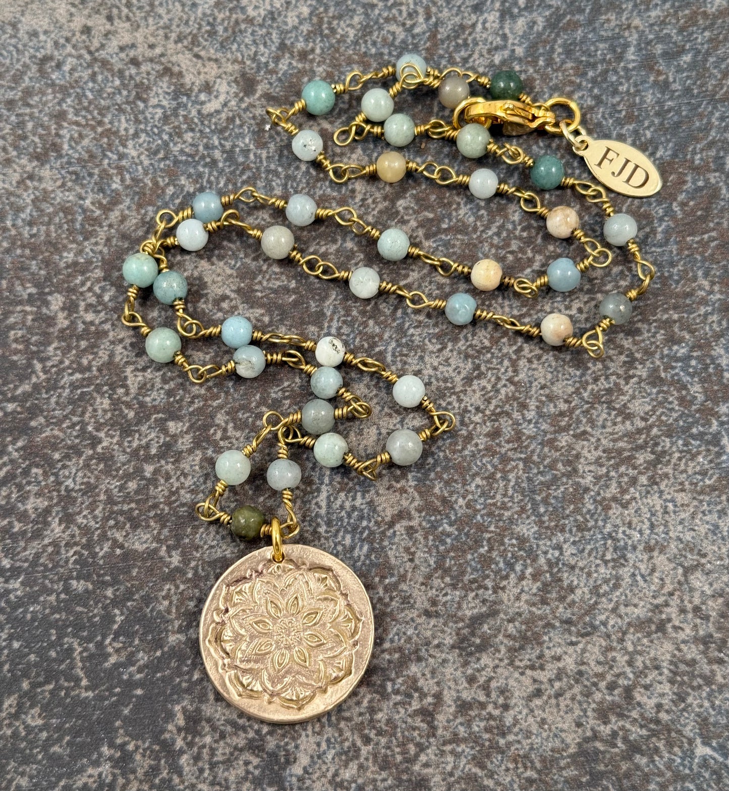 Brynn - Mandala Necklace