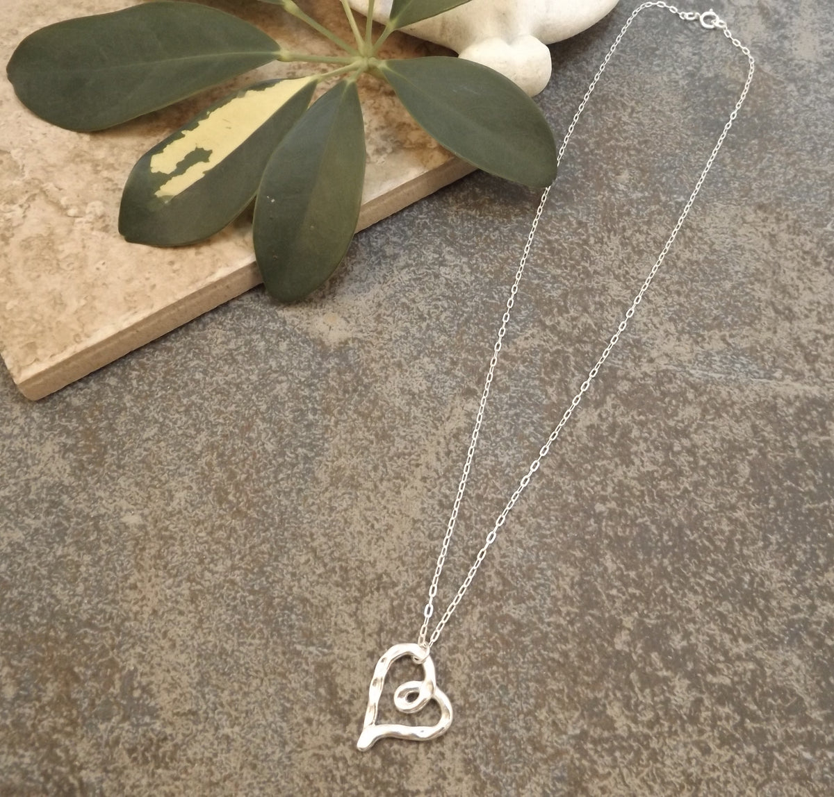 Aimee Heart Necklace Felicity Jewelry Designs