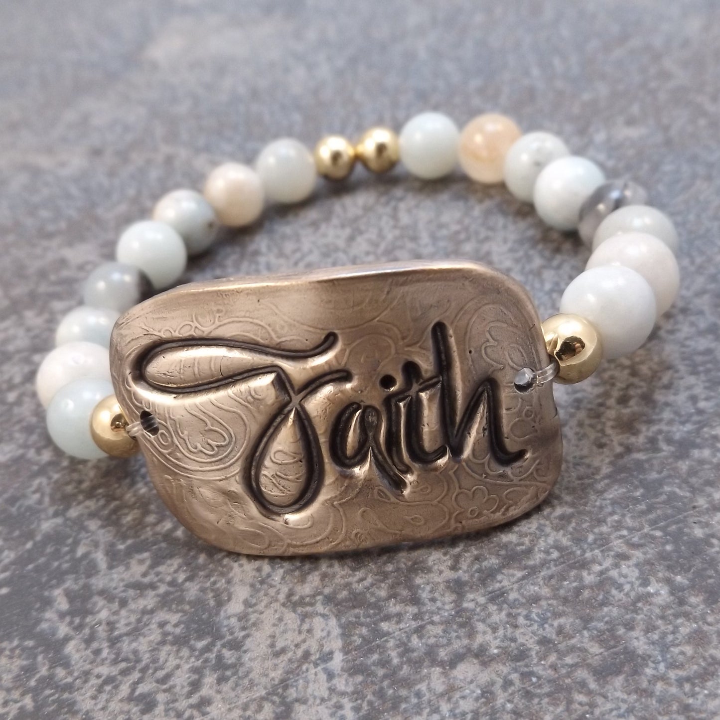 Faith - Stretch Bracelet