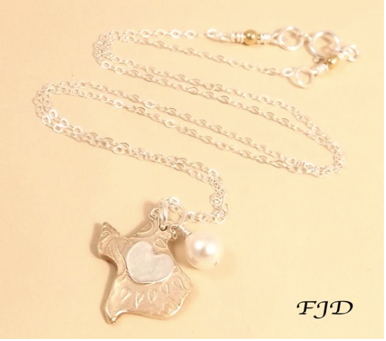 State Jewelry - Oklahoma Necklace