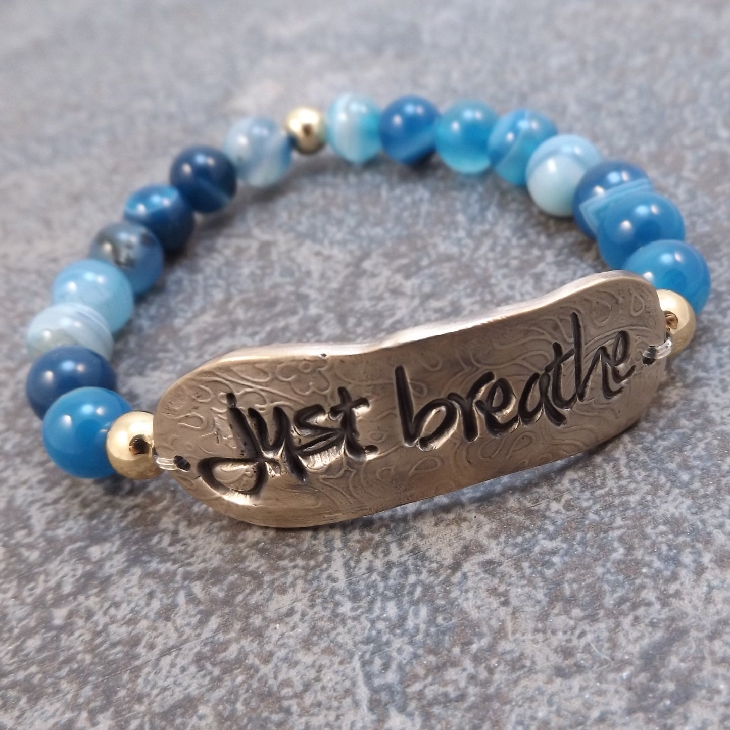 Just Breathe Stretch Bracelet