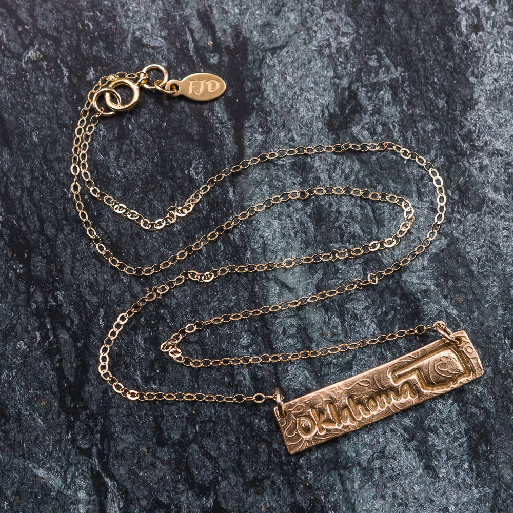 State Jewelry - Bar Necklace