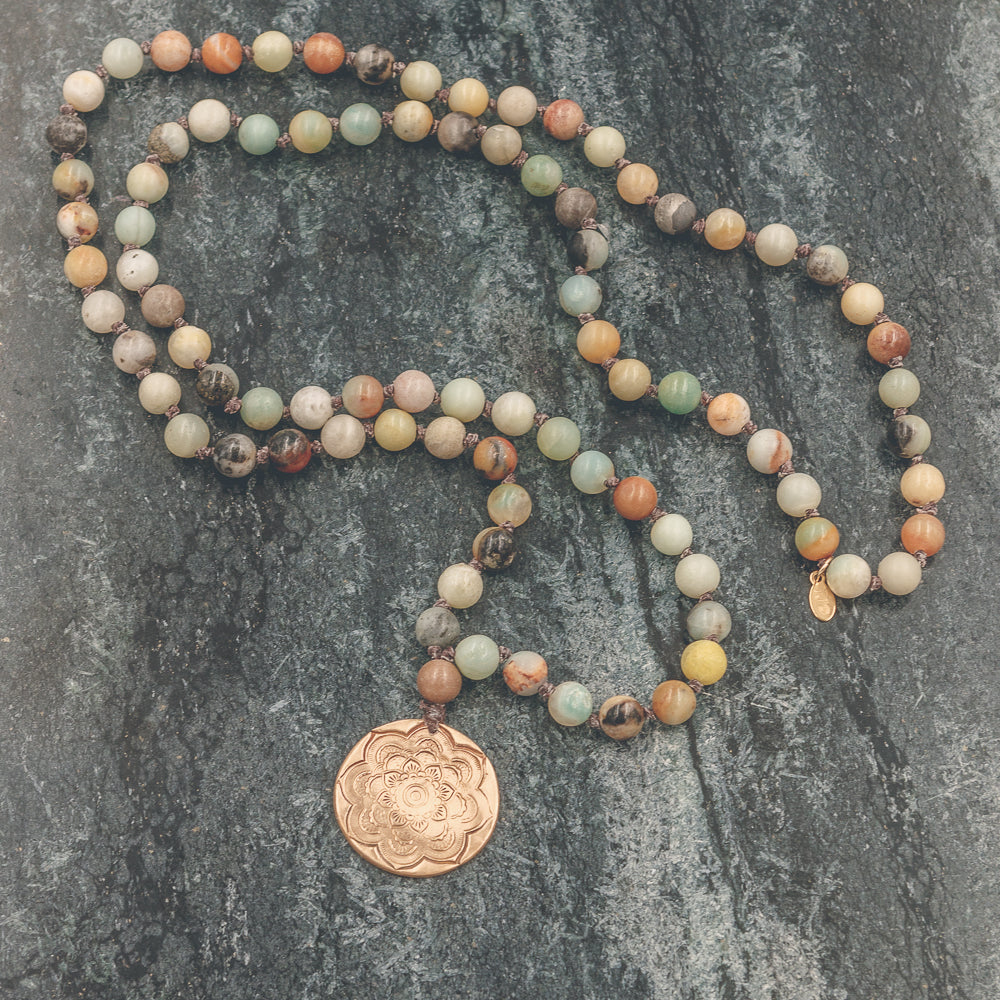 Brynn - Mandala Long Necklace