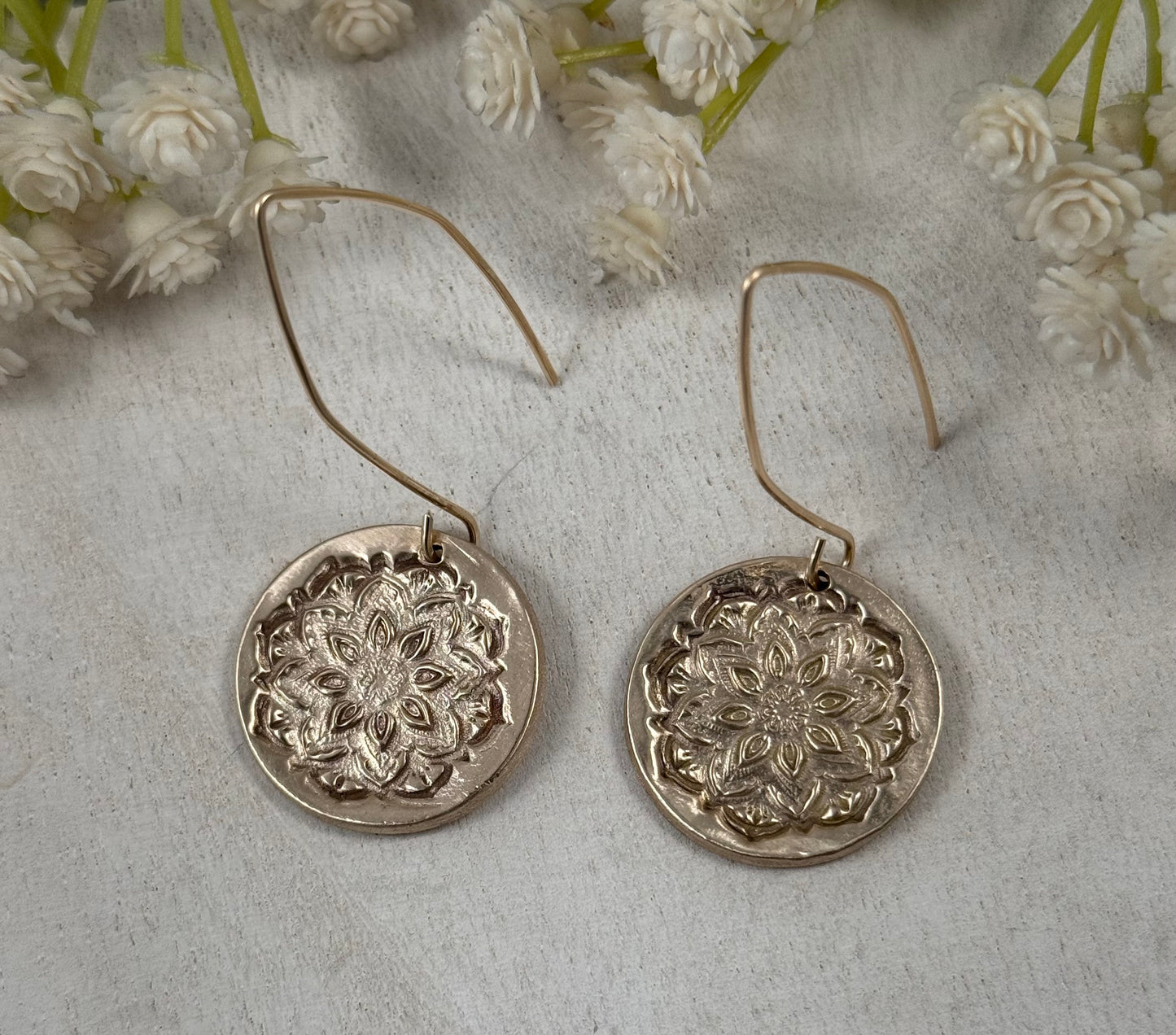Brynn - Mandala Earrings
