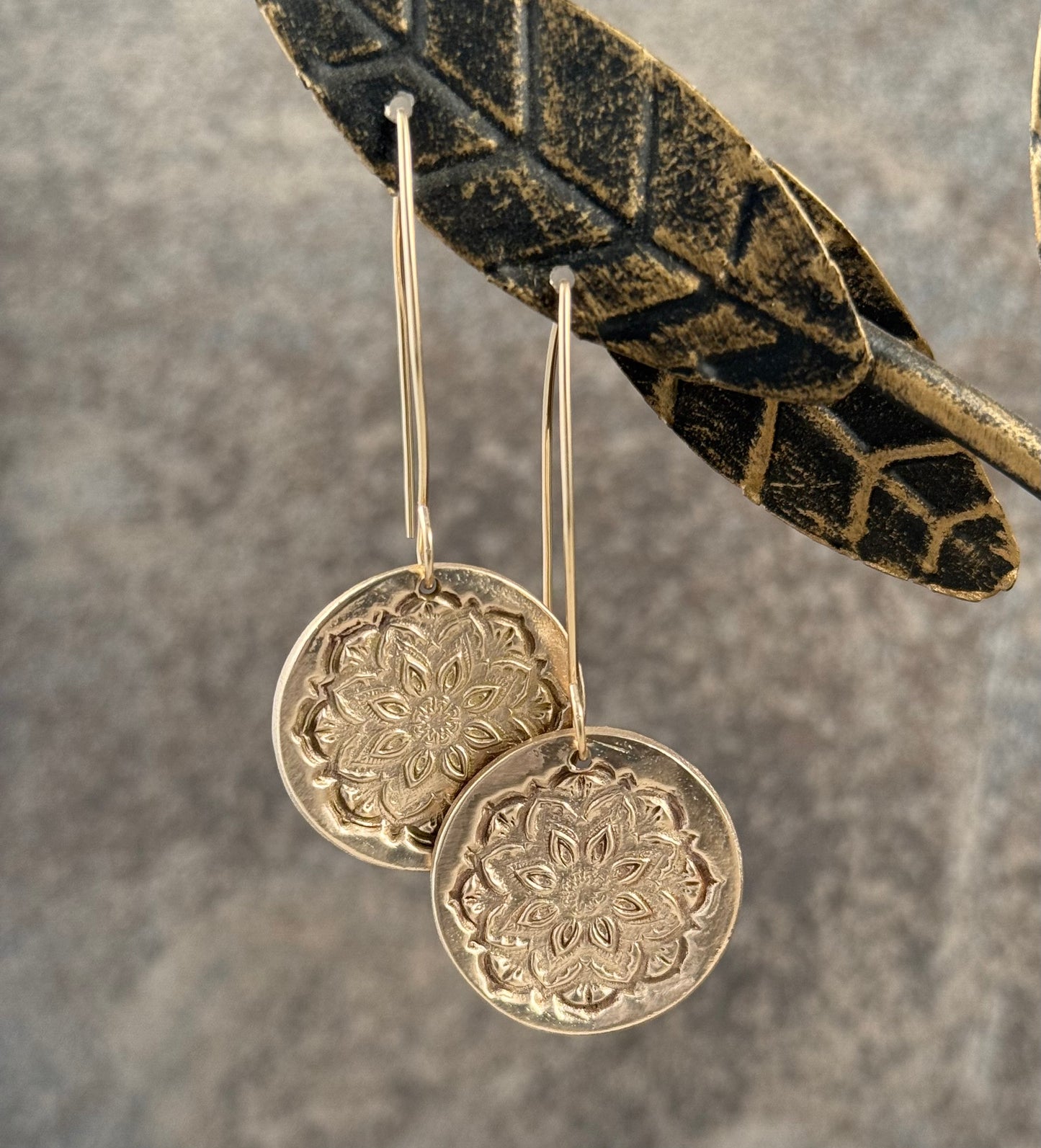Brynn - Mandala Earrings