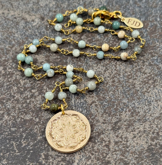 Brynn - Mandala Necklace