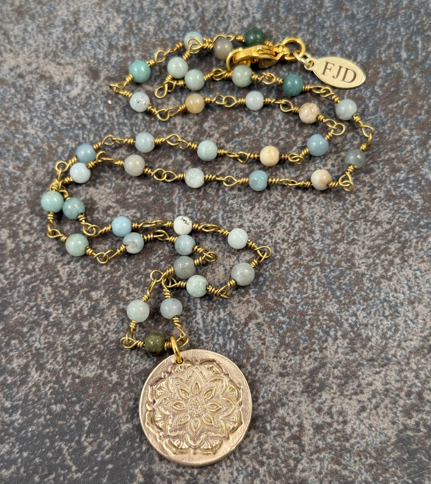 Brynn - Mandala Necklace