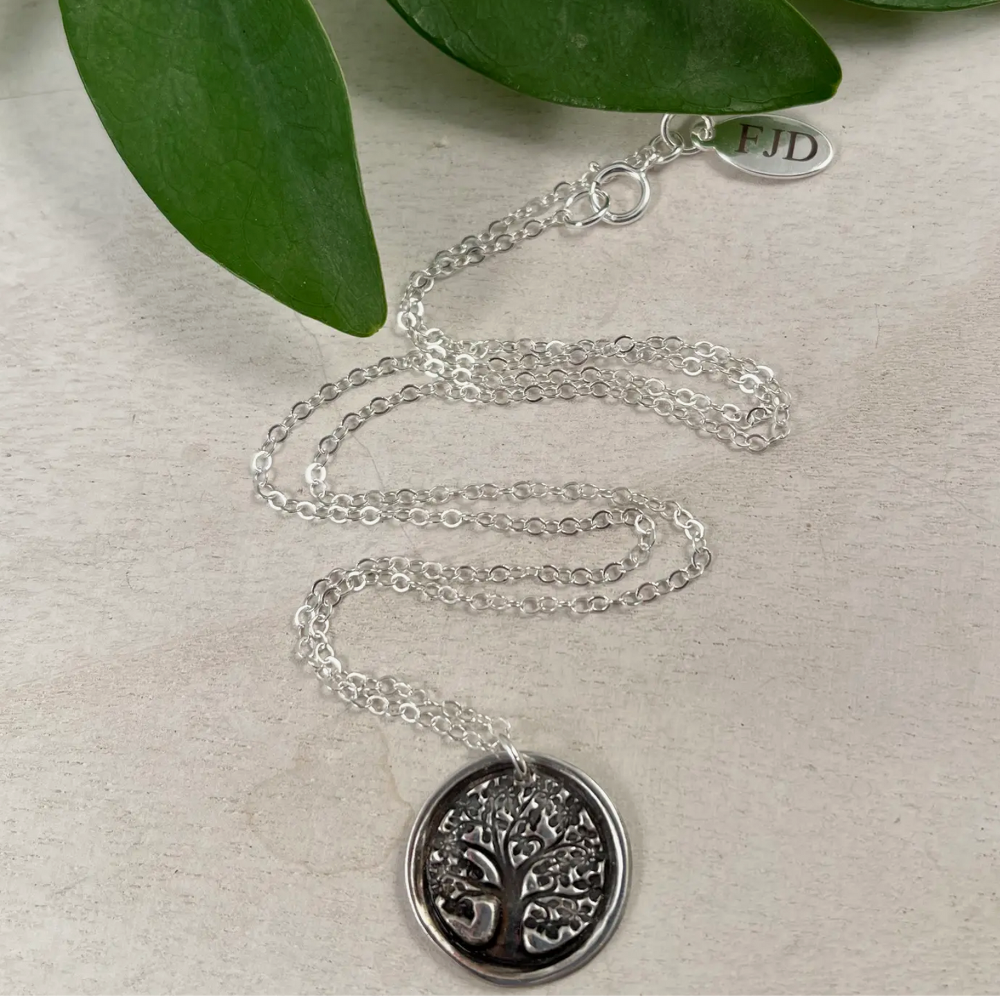 Brynn - Silver Tree of Life Necklace