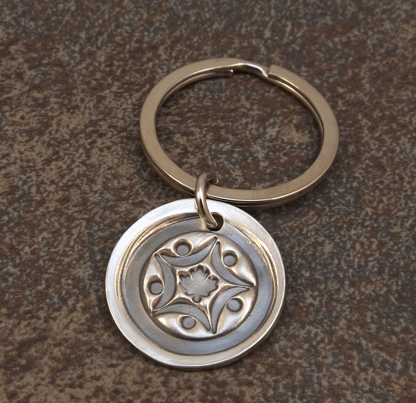 Hand Stamped Key Chain - CACCN
