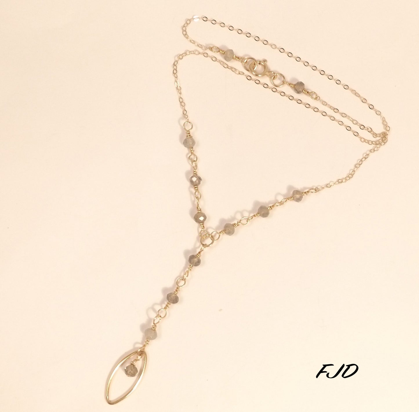 Bijoux - Gold Rosary Necklace