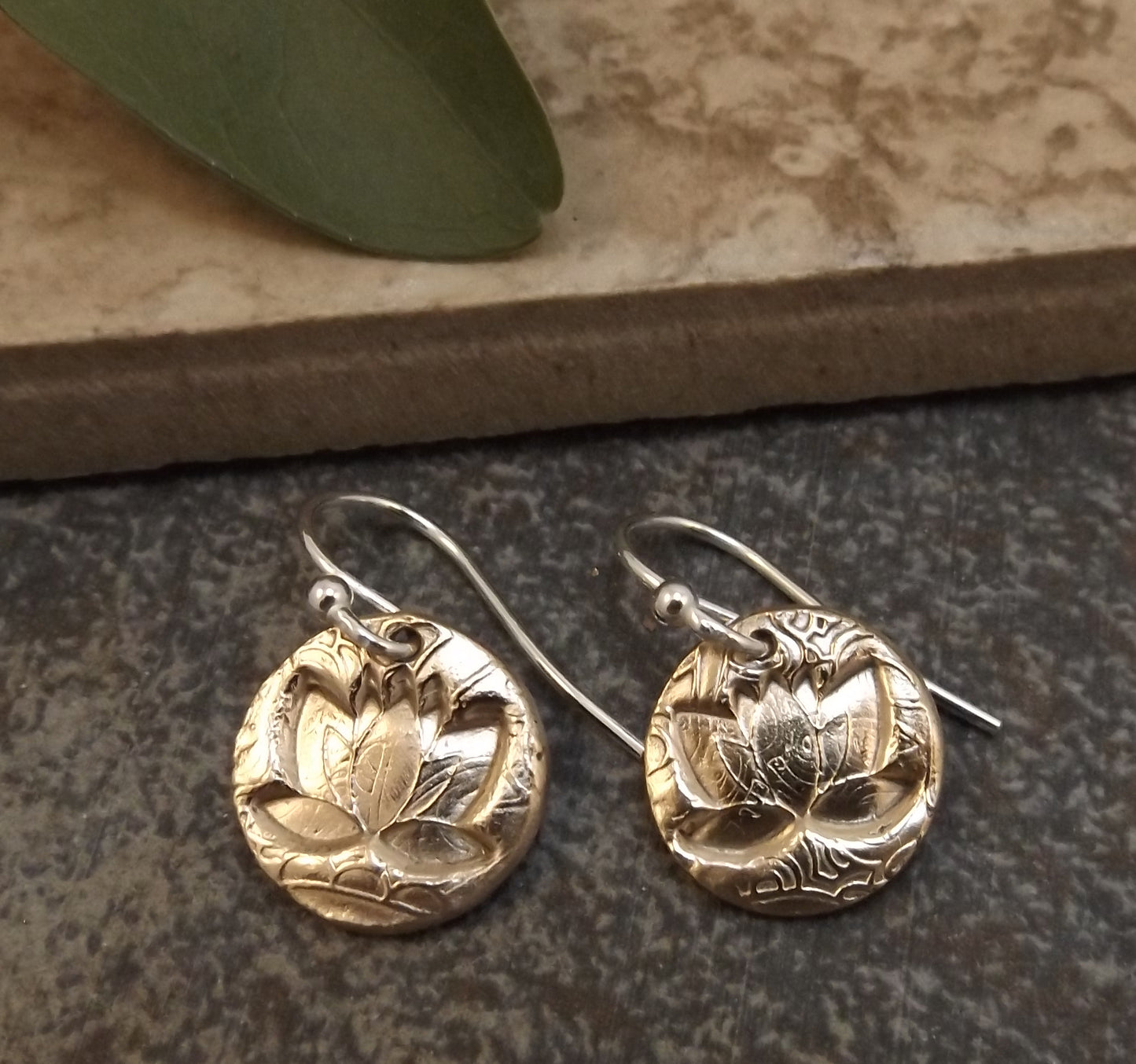 Brynn - Lotus Earrings