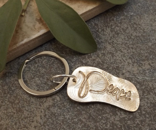 Peace Key Chain