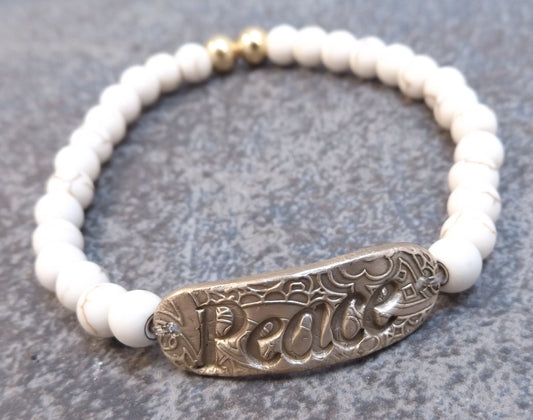Inspiration Word Bracelet - Peace