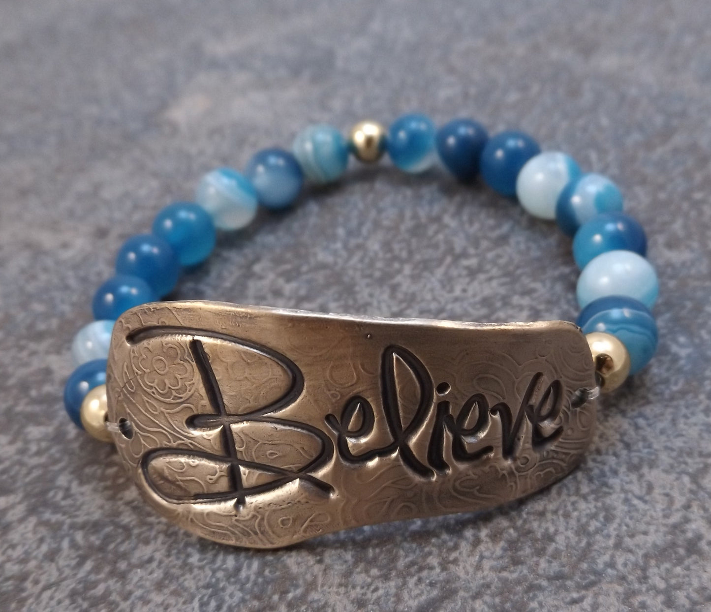 Believe -  Stretch Bracelet