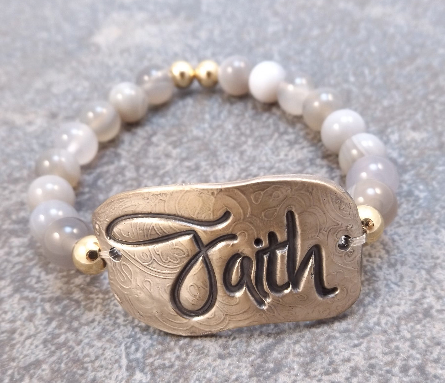 Faith -  Stretch Bracelet