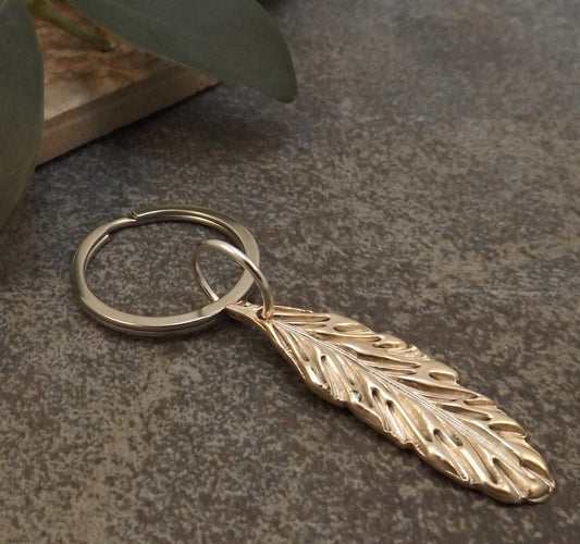Feather Key Chain