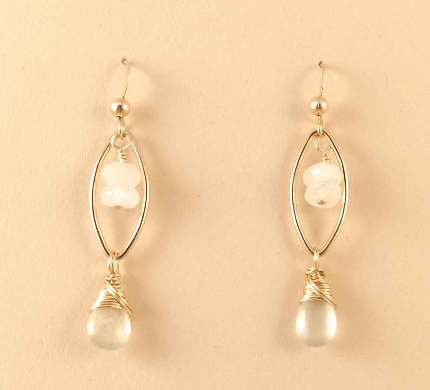 Gemma - Gold and Gemstone Earrings