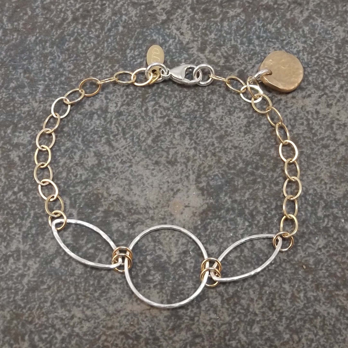 Abigail - Gold and Silver Bracelet