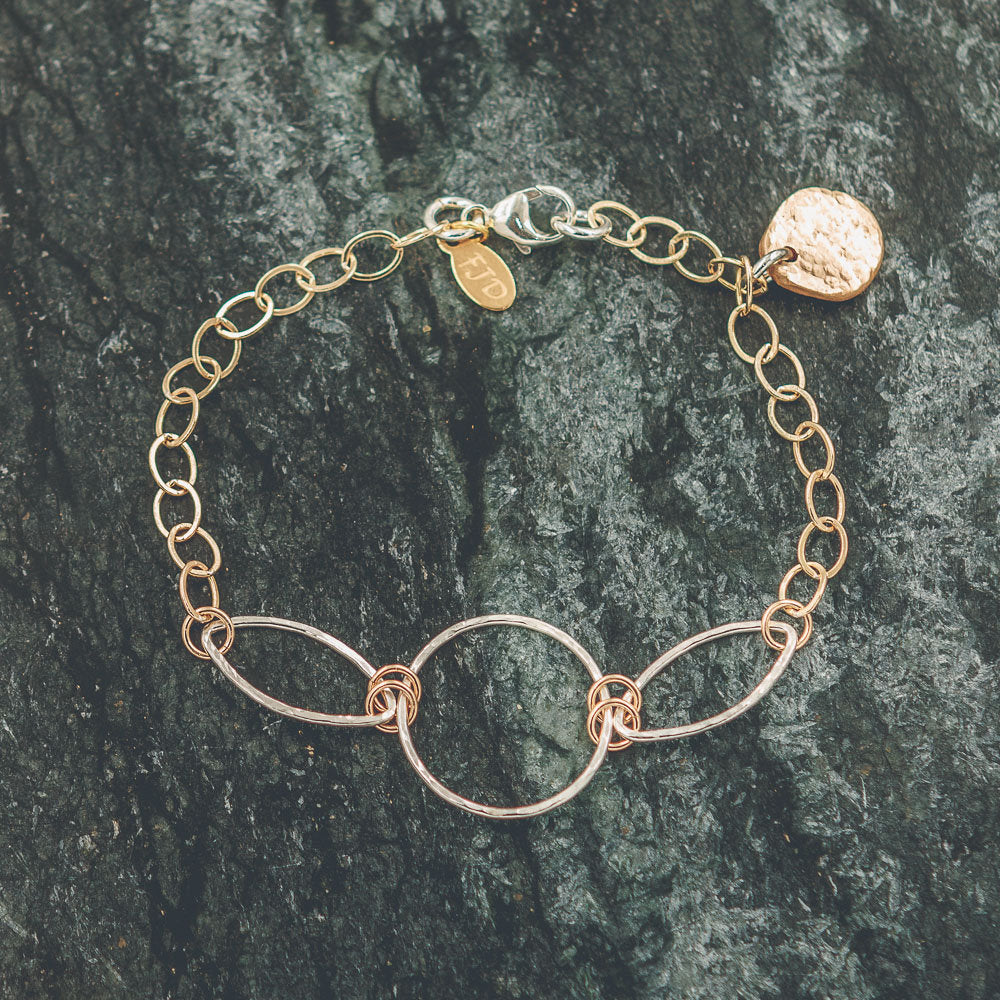 Abigail - Gold and Silver Bracelet